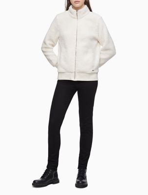 calvin klein sherpa jacket