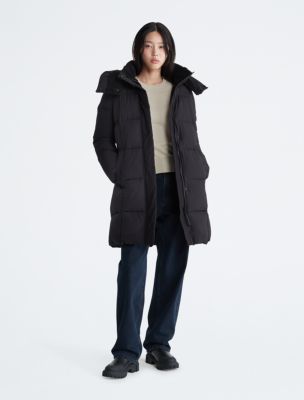 Long Stretch Puffer Jacket