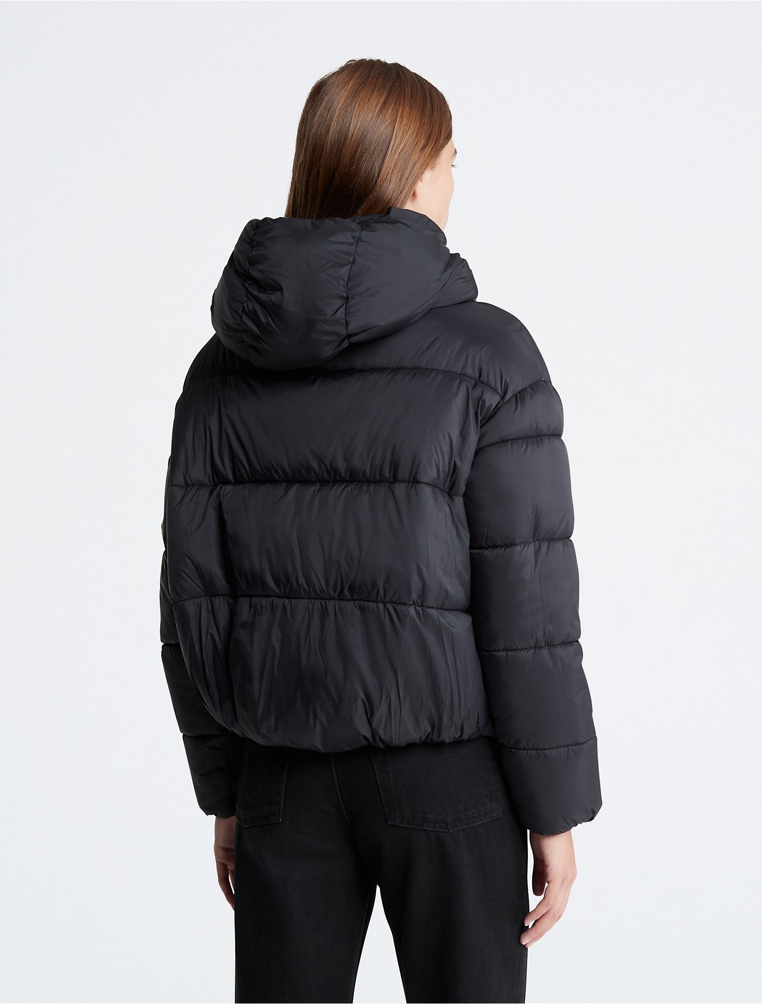 Repreve® Short Boxy Puffer Jacket | Calvin Klein® USA