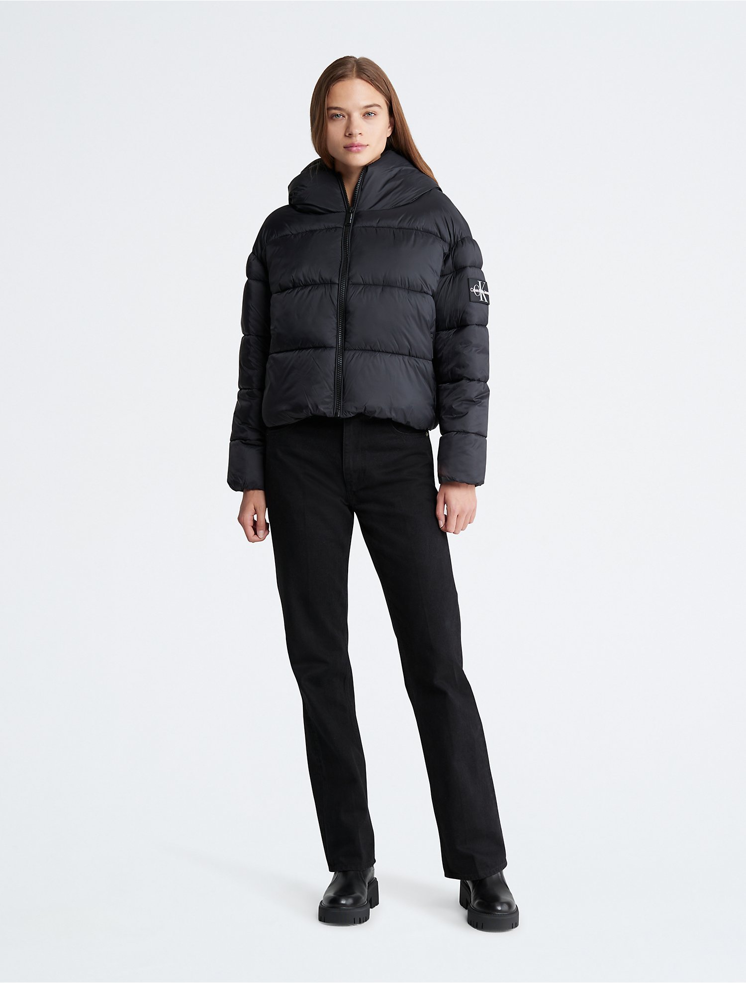 Repreve® Short Puffer Jacket Calvin Klein