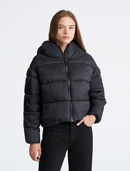 Descubrir 46+ imagen womens calvin klein winter jacket