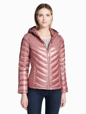 calvin klein featherweight down jacket