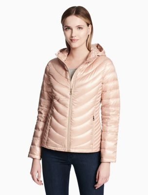 calvin klein featherweight down jacket