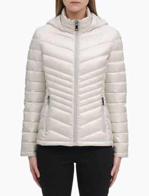 calvin klein featherweight down jacket