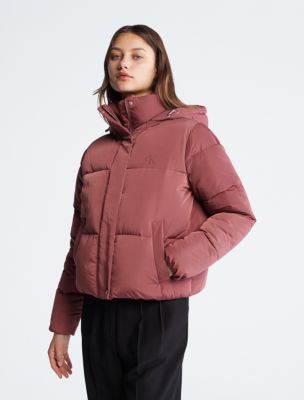 Glossy Sleeveless Puffer Jacket - Women - Ready-to-Wear