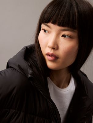 Short Hooded Puffer Jacket | Calvin Klein