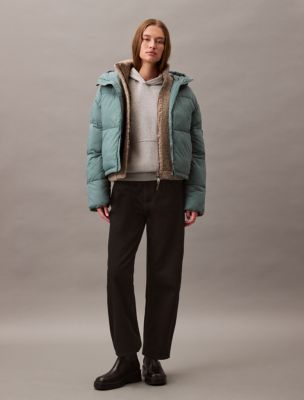 Short Hooded Puffer Jacket | Calvin Klein