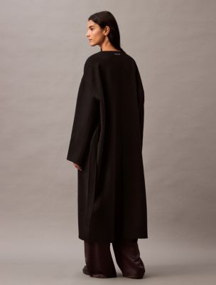 Cashmere Wool Blend Wrap Coat | Calvin Klein Cashmere Wool Blend Wrap Coat | Calvin Klein