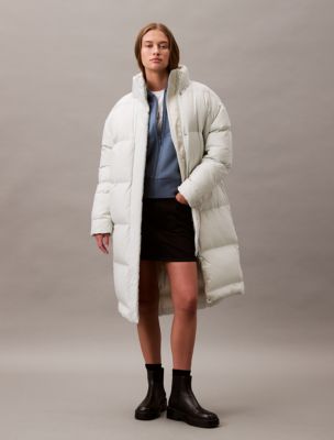 Calvin klein down long parka on sale