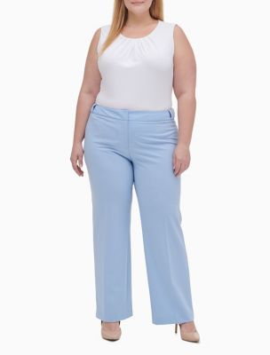 calvin klein plus size highline pant