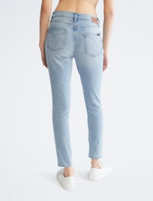 Skinny Fit Mid Rise Jeans | Calvin Klein® USA