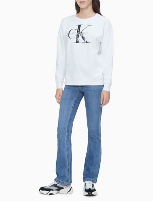 calvin klein women's modern bootcut jeans