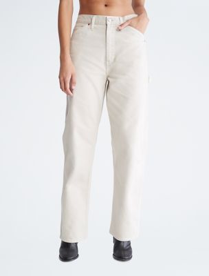 Khakis Stone Wash Carpenter Jeans Calvin Klein