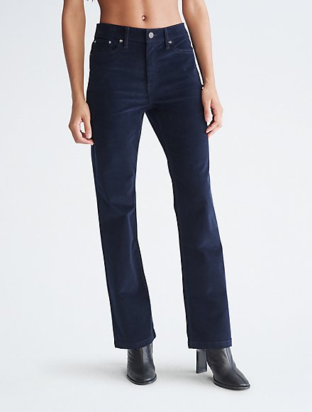 discount 83% White/Navy Blue 40                  EU WOMEN FASHION Trousers Slacks Calvin Klein slacks 