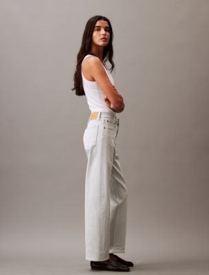 Barrel Fit Jeans, Pale Ice