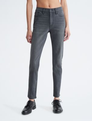 Calvin Klein Jeans High Rise Jeans, DEFSHOP