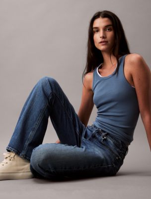 Mid Rise Flared Fit Jeans Calvin Klein