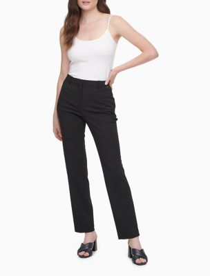 calvin klein ponte knit pants