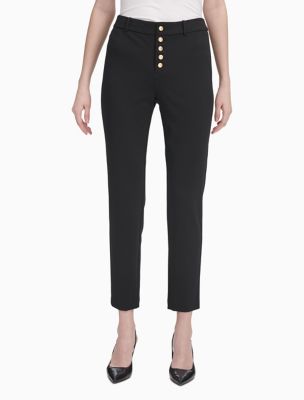 ankle button pants
