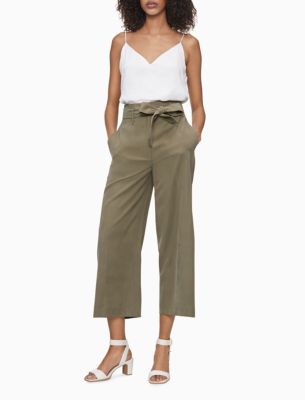 calvin klein cropped pants