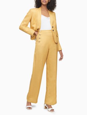 calvin klein women's pant suits