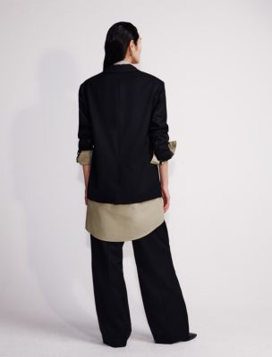Wool Blend Tailored Pants Wool Blend Tailored Pants