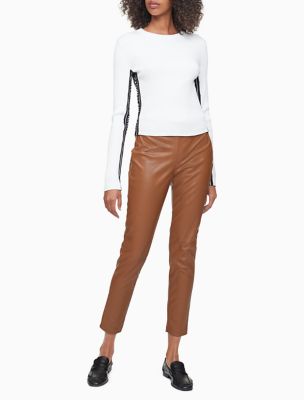 calvin klein pull on pants