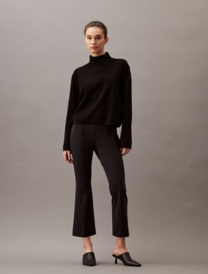 Calvin klein women's stretch ponte pants online