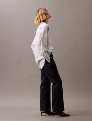 Cotton Stretch Straight Fit Chino Pants | Calvin Klein