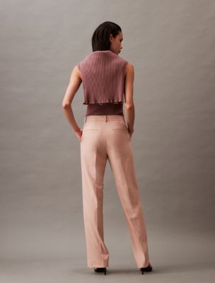 Refined Stretch Classic Trouser, Mahogany Rose