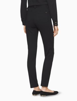 calvin klein straight fit stretch pants