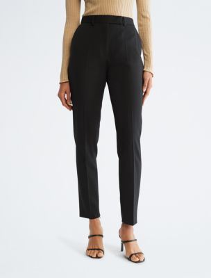 Ladies pants slim fit, Black