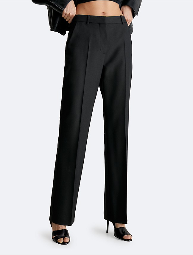 zuwimk Womens Pants,Women's Relaxed Straight Stretch Twill Pant