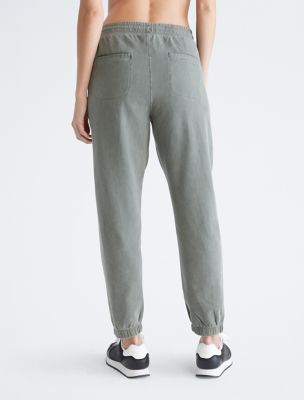 Calvin Klein Jeans Women's Drawstring Jogger Pants Enchant Elastic