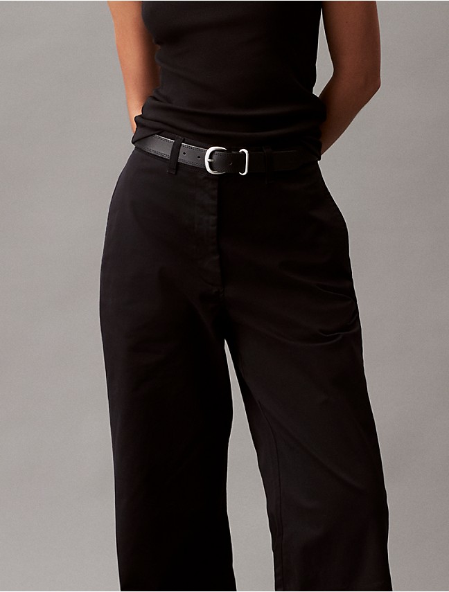 Calvin Klein Black High Rise Wide Leg Trouser Pants - Size 10 – Le Prix  Fashion & Consulting