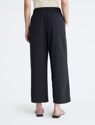 Modern Commute Wide Leg Cropped Pants