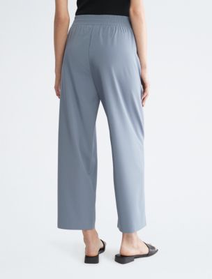 Modern Commute Wide Leg Cropped Pants