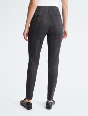 High Rise Ponte Skinny Pants