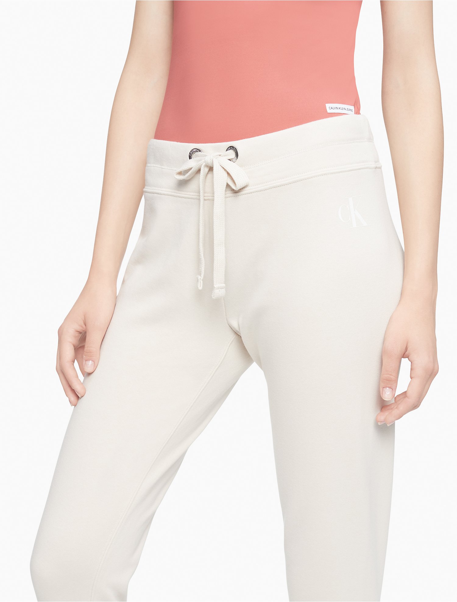 Monogram Logo Slim Fit Jogger Sweatpants | Calvin Klein® USA