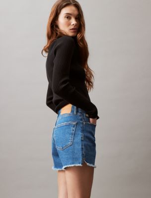 & Women\'s Skirts | Calvin Klein Shorts Denim