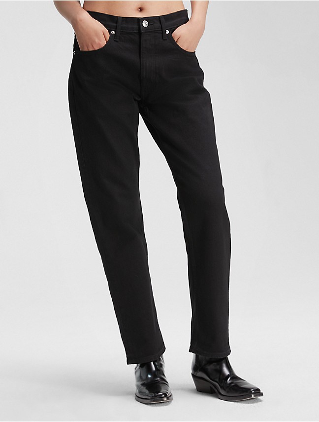 Calvin Klein Black High Rise Wide Leg Trouser Pants - Size 10 – Le
