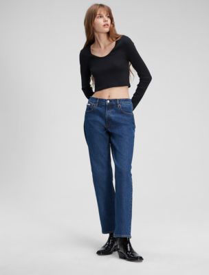 Calvin Klein Jeans Women's West Village Foiled Logo-Print