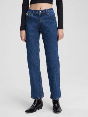 CALVIN KLEIN JEANS HIGH RISE STRAIGHT - Your Box Cy