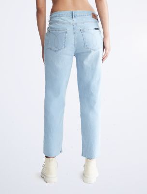 Straight Fit High Rise Vintage Stretch Jeans, Santa Ana