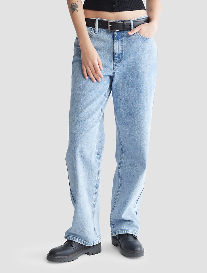 90s Fit High Rise Jeans | Calvin Klein® USA