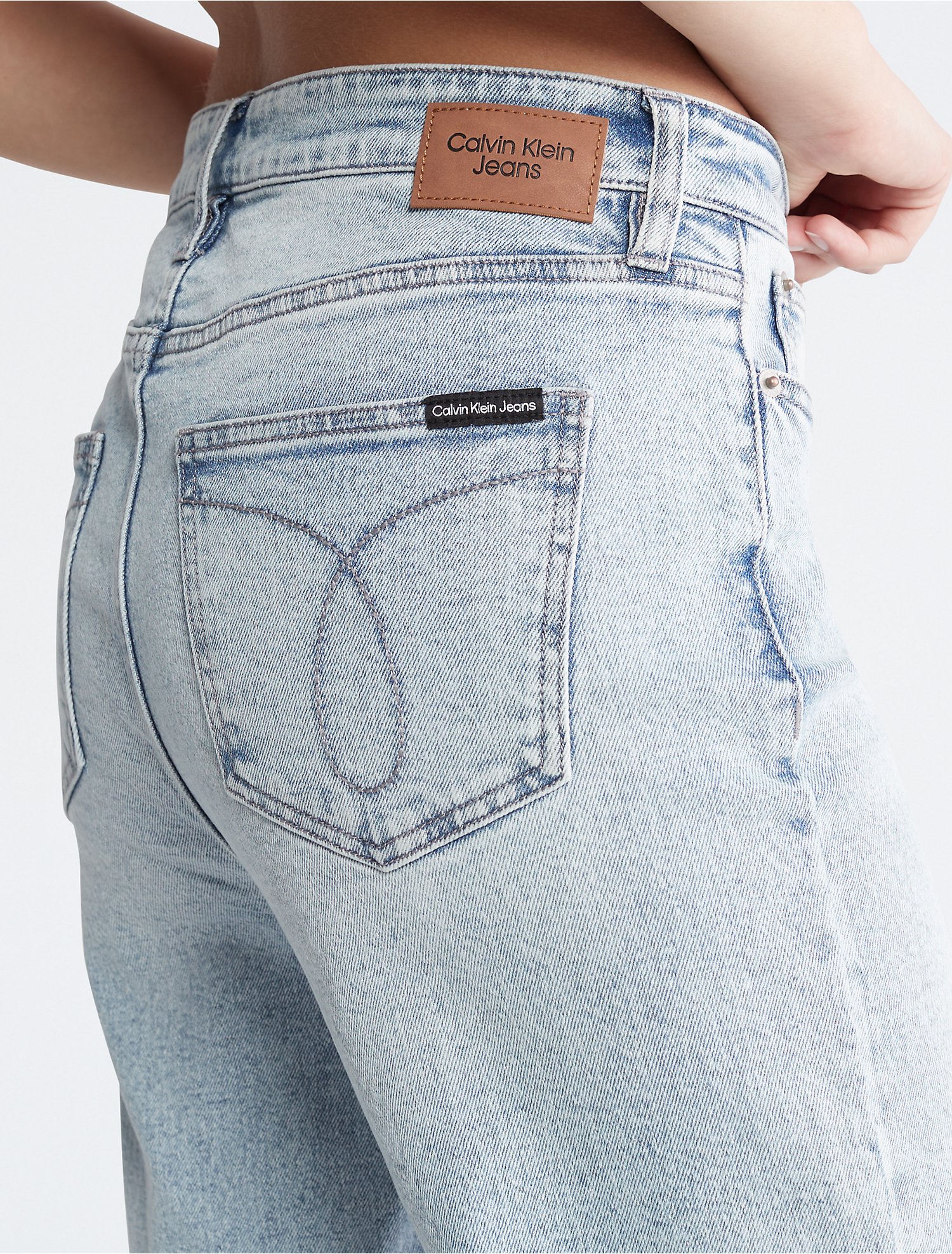 Graan in de buurt Verhogen High Rise Straight Leg Jeans | Calvin Klein