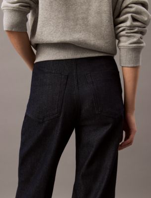 Ultra High Rise Wide Leg Fit Jeans | Calvin Klein® USA