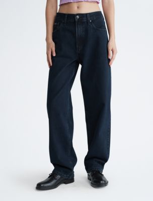 Pants and jeans Calvin Klein Jeans 90S Straight Pants Black