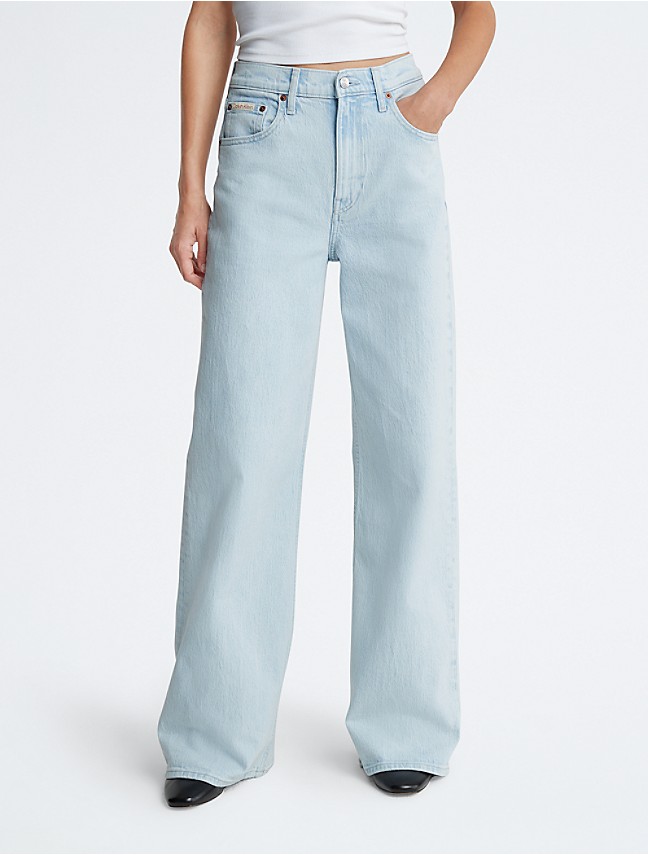 High Rise USA Relaxed Jeans Calvin Klein® Fit |