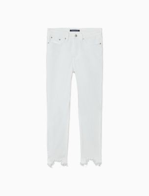 calvin klein high rise ankle skinny